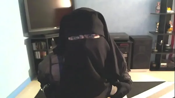 New Muslim girl revealing herself fresh Tube
