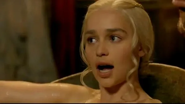 Nyt Emilia Clarke Game of Thrones S03 E08 frisk rør