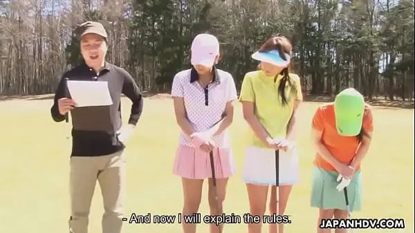 japanhdv Golf Fan Erika Hiramatsu Nao Yuzumiya Nana Kunimi scene3 trailer Ống mới