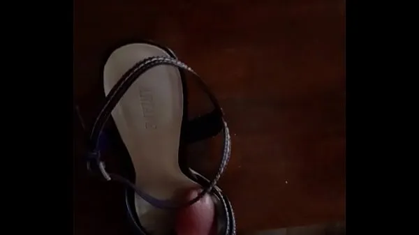 Új fucking my step mom's shoe friss cső