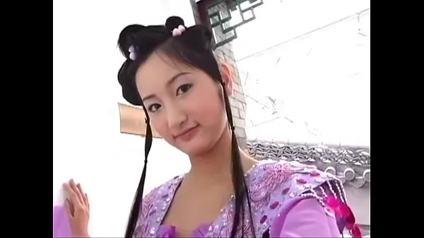 Uusi cute chinese girl tuore putki