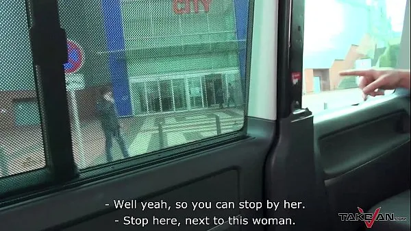 ใหม่ Hungarian lazy beauty didnt want to leave the van after fuck Tube ใหม่