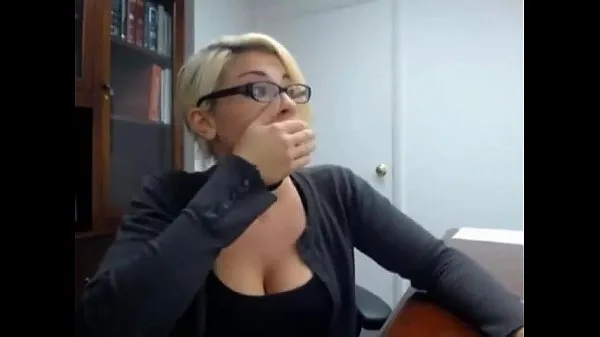 New secretary caught masturbating - full video at girlswithcam666.tk fresh Tube