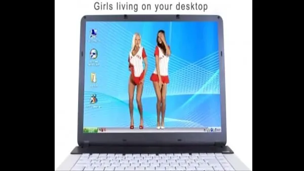 نیا Virtua iStripper Desktop Stripper Hot Blond Babe تازہ ٹیوب
