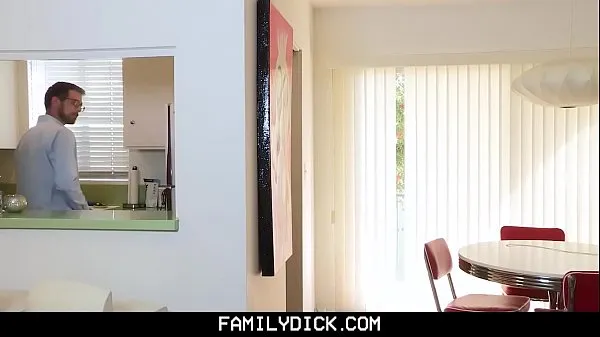 FamilyDick - Tiny twink learns how to fuck his stepdad’s tight hole Tiub baharu baharu