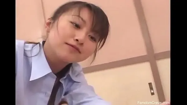 New Asian teacher punishing bully with her strapon fresh Tube