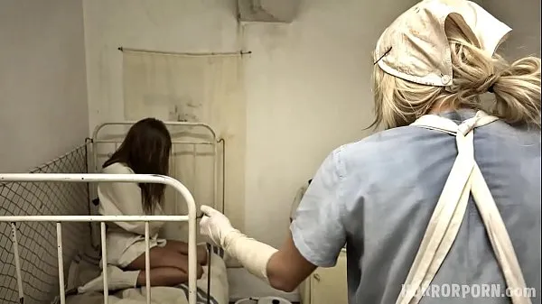 New The crazy head nurse has a room filled with t. and frightened girls fresh Tube