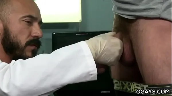Ny Homo doctor fucks with his patient fresh tube