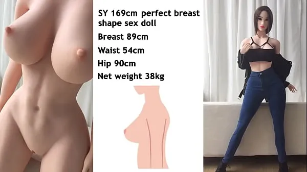 Nyt SY perfect breast shape sex doll frisk rør