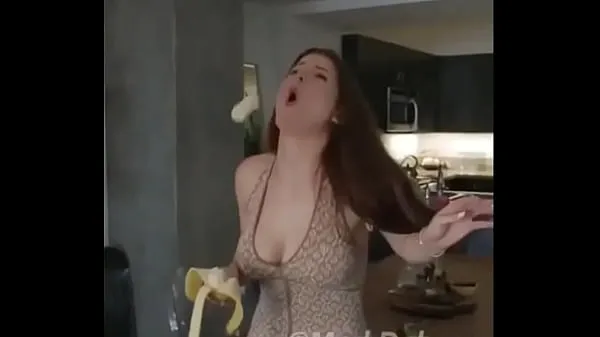 A ladyPressing her boobs in sex mood Ống mới