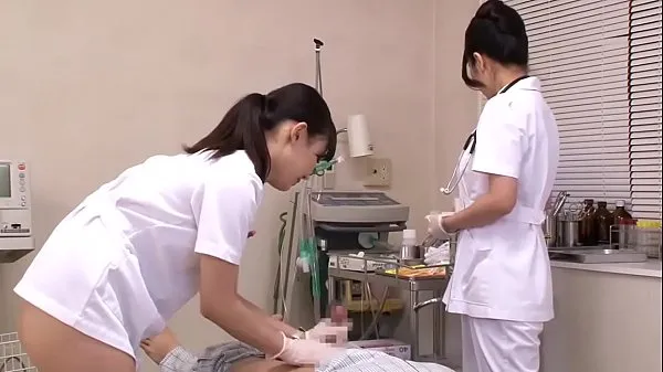 새로운 Japanese Nurses Take Care Of Patients 신선한 튜브