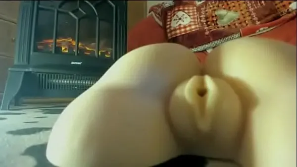 Nytt This silicone doll has a tight pussy like a girls and I can't wait to fill it färskt rör