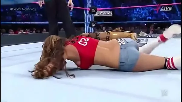 نیا Nikki Bella vs Carmella. No Mercy 2016 تازہ ٹیوب
