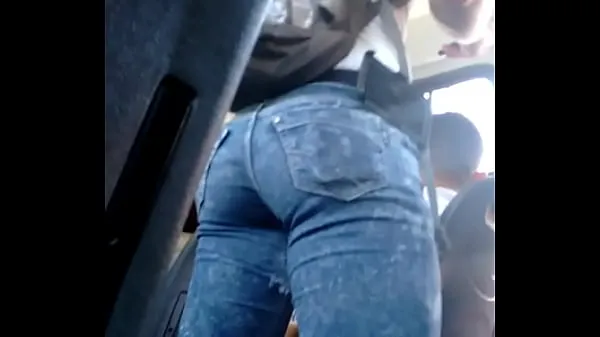 Nová Big ass in the GAY truck čerstvá trubice