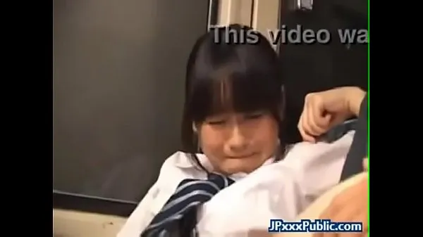 Nuovo Ragazza giapponese scuola scopare sul bustubo fresco