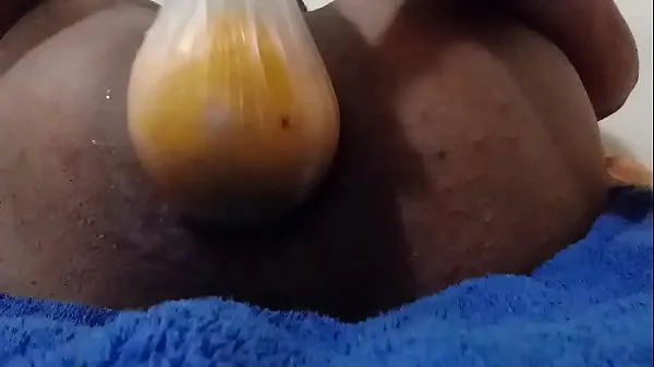 Nytt Big orange anal färskt rör