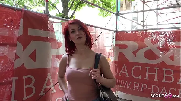 Nowa GERMAN SCOUT - Redhead Teen Jenny Fuck at Castingświeża tuba