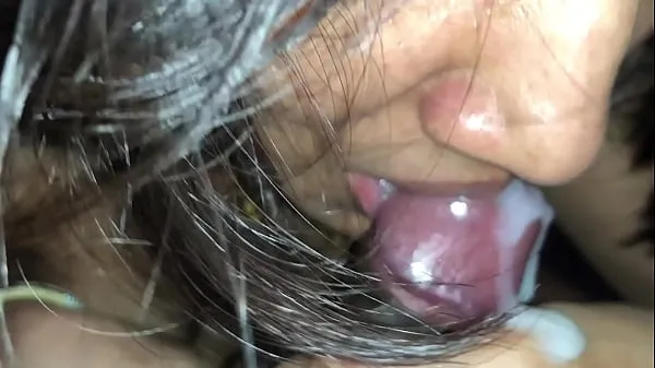 New Sexiest Indian Lady Closeup Cock Sucking with Sperm in Mouth fresh Tube