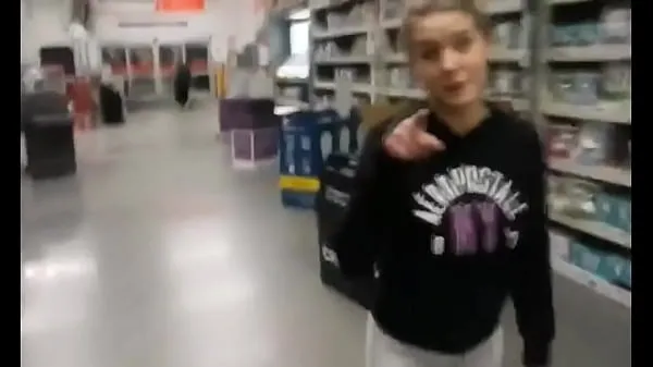 New Teen sucks cock in Walmart fresh Tube
