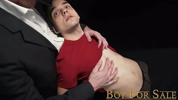 BoyForSale - little slave boy whimpers and leaks precum أنبوب جديد جديد