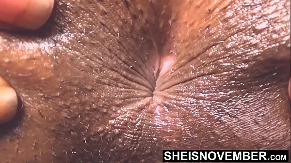 Ny The Above Point Of View Of My Cute Brown Ass Hole Closeup In Slow Motion While Poking Out My Shaved Pussy Lips Fetish, Horny Blonde Black Whore Sheisnovember Laying Prone On Her Dark Sofa Completely Naked Exposing Her Young Hips on Msnovember fresh tube