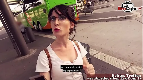 German student girl public pick up EroCom Date Sexdate and outdoor sex with skinny small teen body Tube baru yang baru