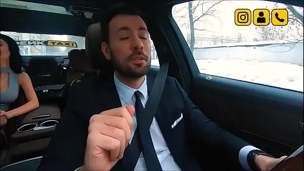 Uusi Hot Russian Milf Play Pervert Game with Her Fake Taxi Driver tuore putki