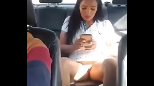 New He pays the Uber for his house with anal sex after provoking the driver, beautiful Mexican slut, full sex and anal video fresh Tube