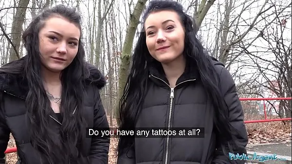 Nová Public Agent Real Twins stopped on the street for indecent proposals čerstvá trubice