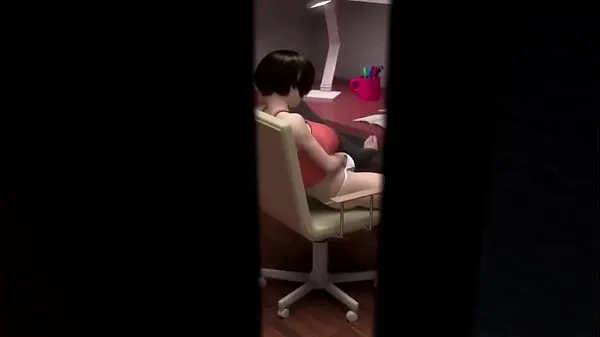 Uusi 3D Hentai | Sister caught masturbating and fucked tuore putki
