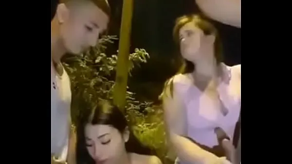 New Two friends sucking cocks in the street fresh Tube