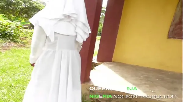 QUEENMARY9JA- Amateur Rev Sister got fucked by a gangster while trying to preach Ống mới