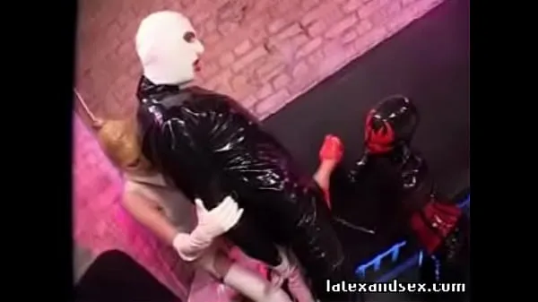 Latex Angel and latex demon group fetish Tube baru yang baru