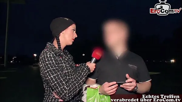 Nowa german street casting - girl ask guy for sexświeża tuba