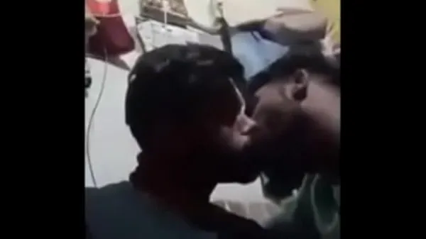 New A couple of hot and sexy Indian gays kissing each other passionately fresh Tube