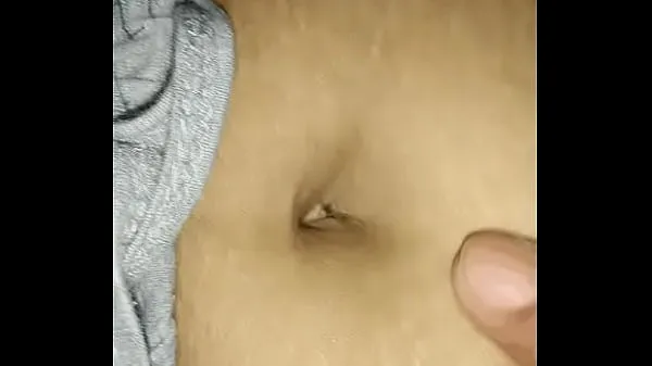 New Desi wife - Playing with Navel fresh Tube
