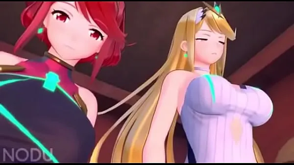 This is how they got into smash Pyra and Mythra أنبوب جديد جديد
