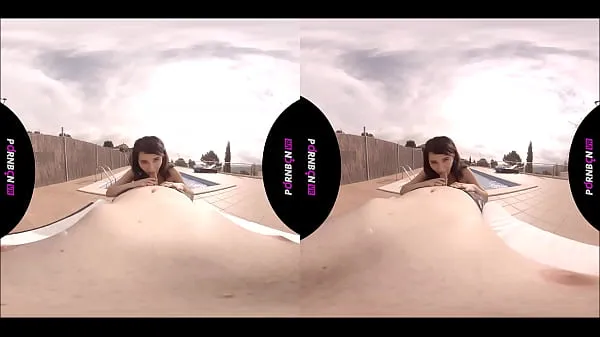 Yeni PORNBCN VR 4K | Young amateur fucking in the outdoor public pool Mia Navarro virtual reality 180 3D POVyeni Tüp