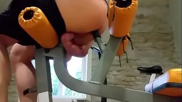 New Exercising the prostate in the gym fresh Tube