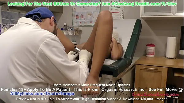 New CLOV - Taylor Ortega Undergoes EXTENSIVE Orgasm Research Including Sounding At The Gloved Hands of Doctor Tampa ONLY At fresh Tube