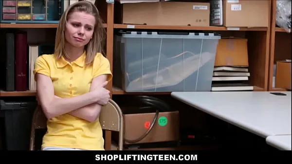 Nytt ShopliftingTeen - Cute Skinny Blonde Shoplifting Teen Fucked By Officer - Catarina Petrov färskt rör