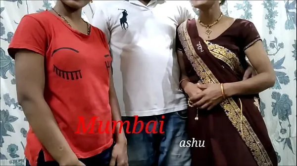 Nowa Mumbai fucks Ashu and his sister-in-law together. Clear Hindi Audioświeża tuba