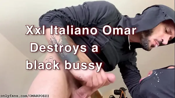 Uusi Omar Pozzi destroys a Black Tight Bussy tuore putki