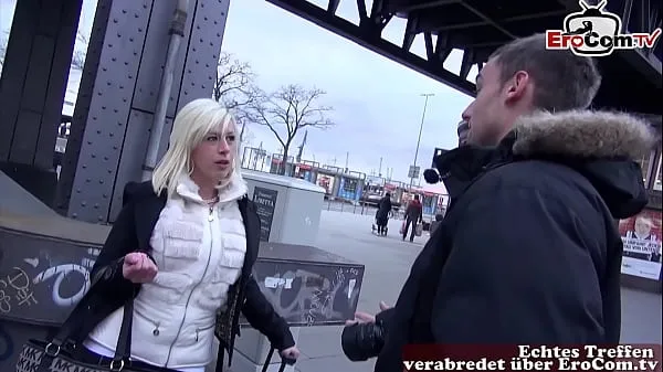 Nytt Conceited German woman angsprochen and invited to fuck färskt rör
