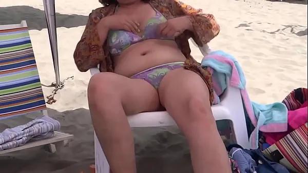 New My wife makes me cuckold for the first time on the beach with our nephew fresh Tube