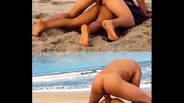 New UNKNOWN male fucks me after showing him my ass on public beach fresh Tube