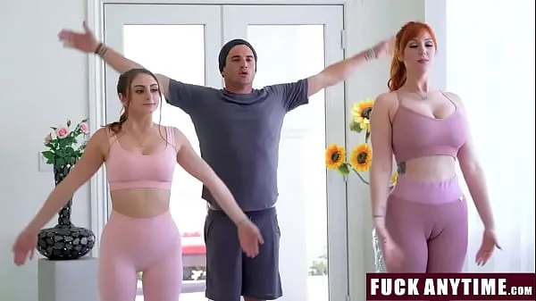 ใหม่ FuckAnytime - Yoga Trainer Fucks Redhead Milf and Her as Freeuse - Penelope Kay, Lauren Phillips Tube ใหม่