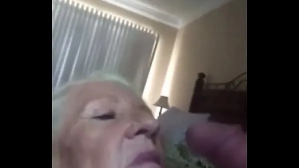 New Granny take the juice fresh Tube