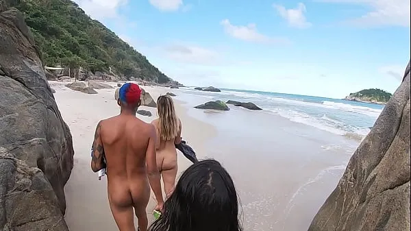 New backstage - on the way to the Nudist Beach fresh Tube