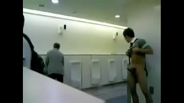 exhibitionist plan in public toilets Ống mới